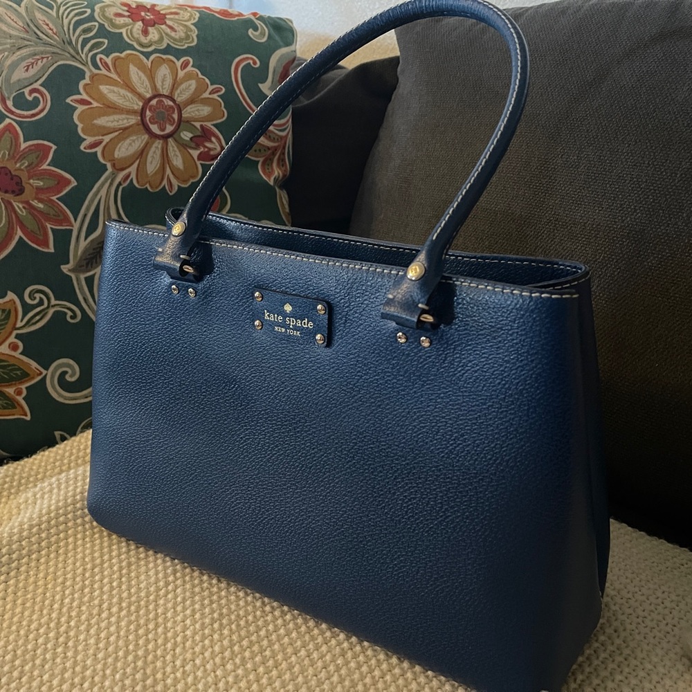 Kate Spade Navy Blue Wellesley